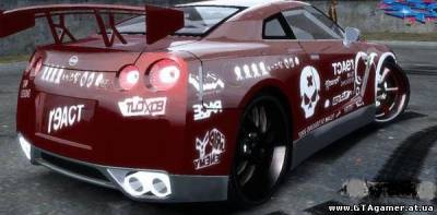 Nissan GTR 35 rEACT GTA 4