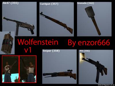 Weapons Pack Wolfenstein v1