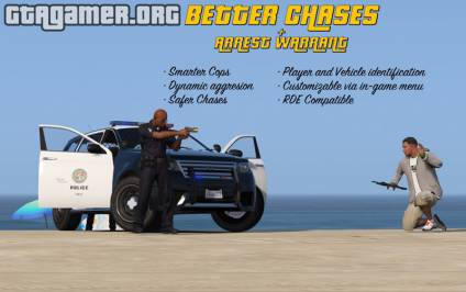 Better Chases + Arrest Warrant (улучшенные погони и арест)