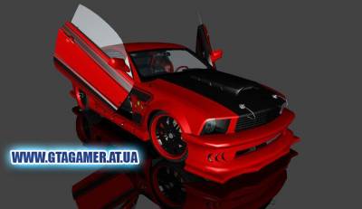 Ford Mustang "Red Mist Mobile"