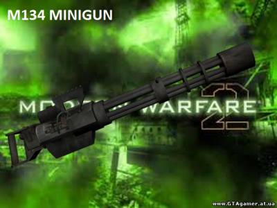 M134 Minigun from MW 2