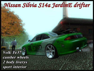 Nissan Silvia S14a JardinE Drift