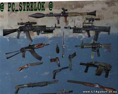 Weapons by S.T.A.L.K.E.R