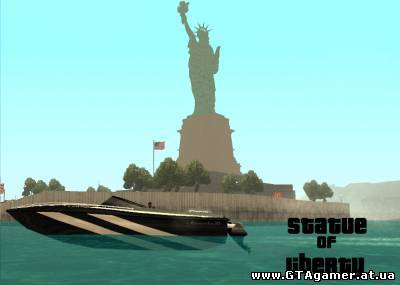 Statue of Liberty(Статуя Свободы)для GTA SA