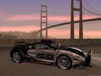 Bugatti Veyron for the SFPD