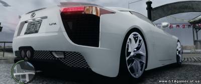 Мод для GTA 4 Lexus LF-A 2.0 FV [EPM]