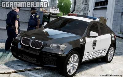 BMW X6M Police