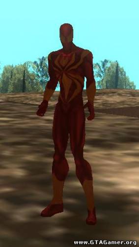 iron spider man suit