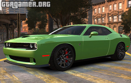2015 Dodge Challenger SRT Hellcat v1.0 для GTA 4