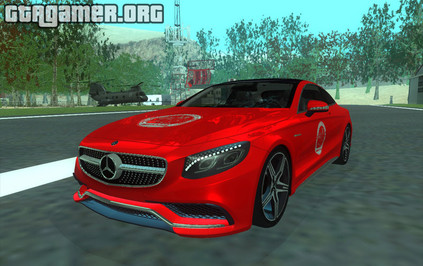 Mercedes-Benz S63 AMG Coupe для GTA San Andreas