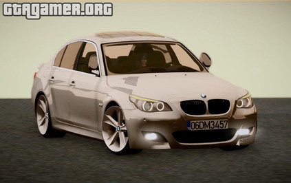 BMW E60 520D M technique для GTA San Andreas