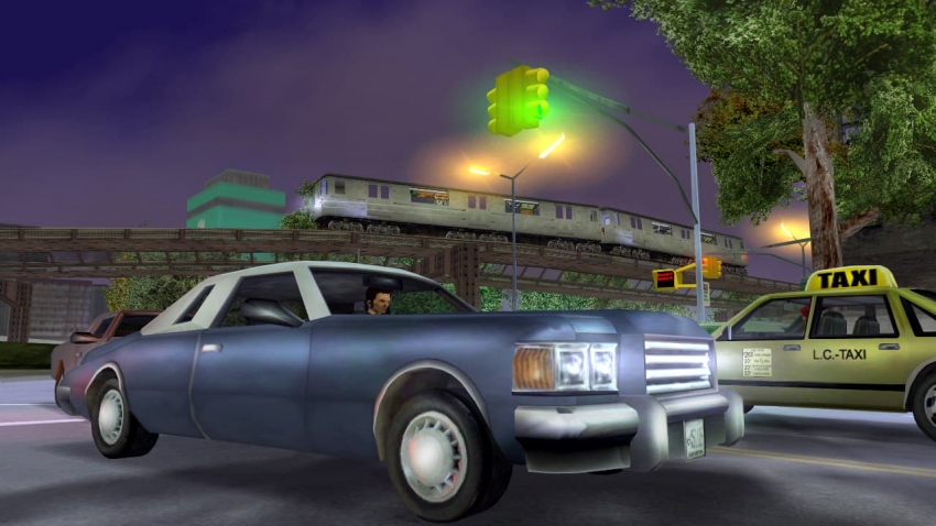 GTA 3 - Трафик на улицах Либерти-Сити